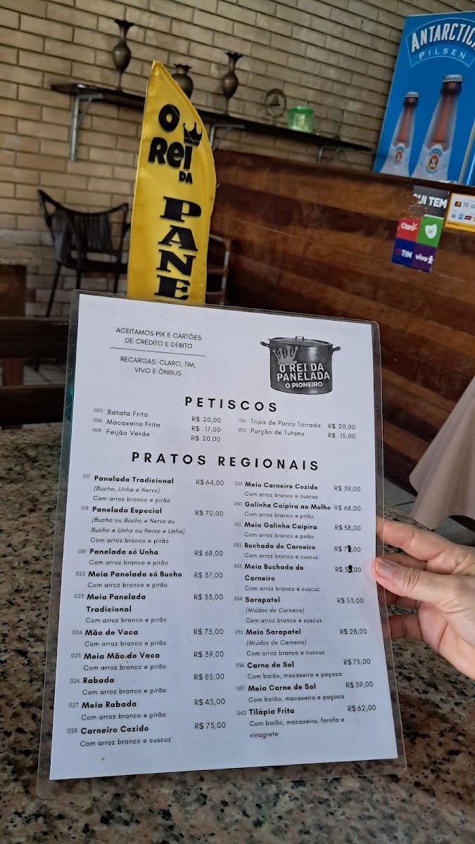 Menu O Rei Da Panelada-3
